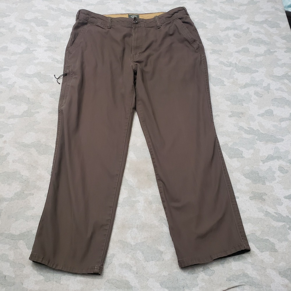 G.H. Bass Pants Mens 38x30 Brown Workwear Straight Outdoors